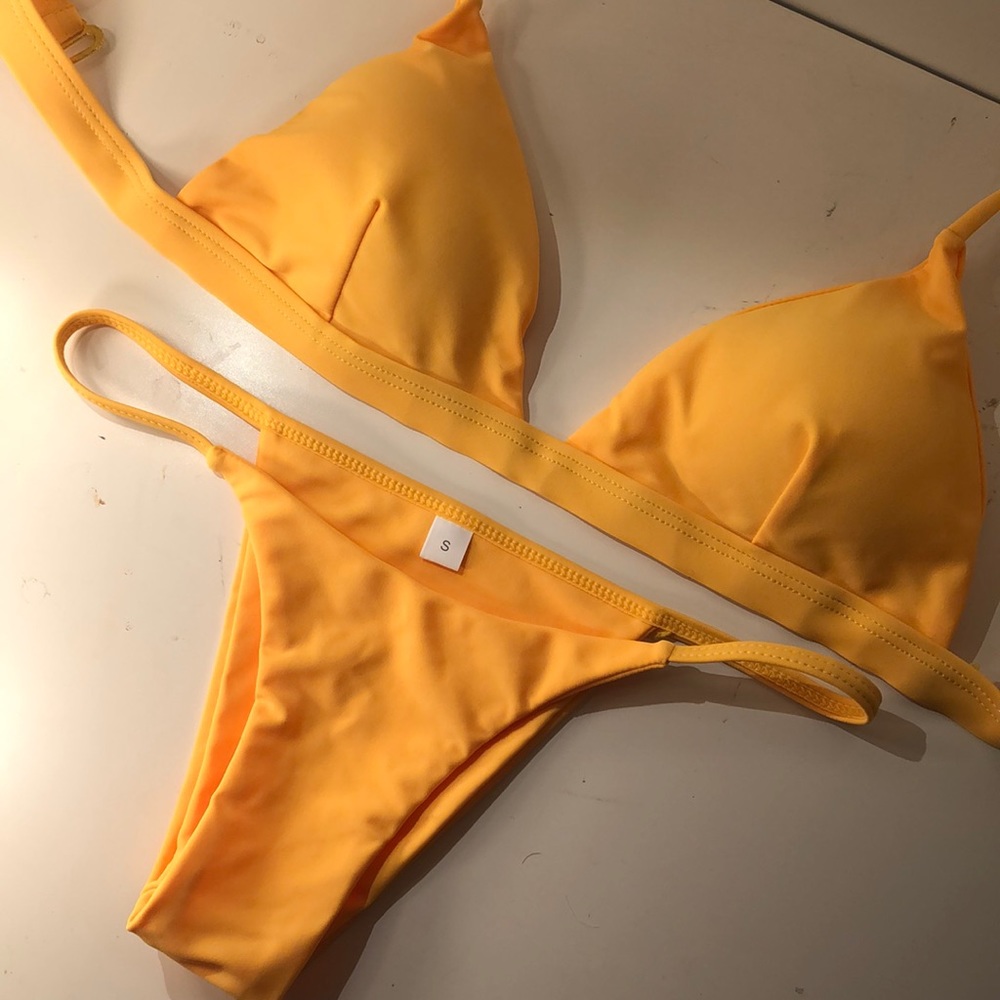 Bright Yellow Bikini
